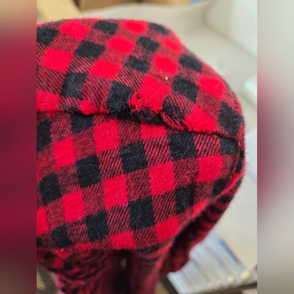 GAP Kids XXL 14-16 Girls Buffalo Plaid Blouse Top High Neck Winter Cozy Cabin - Picture 11 of 11